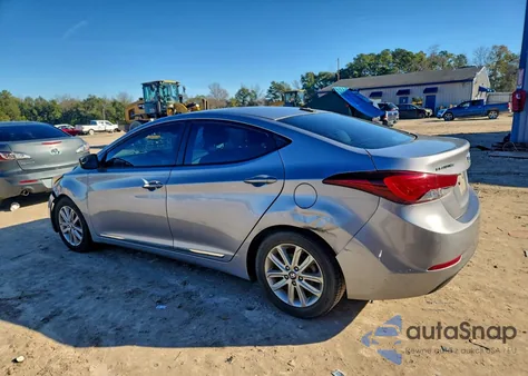 2016 Hyundai Elantra Se из США, поврежденный, VIN 5NPDH4AE3GH772422